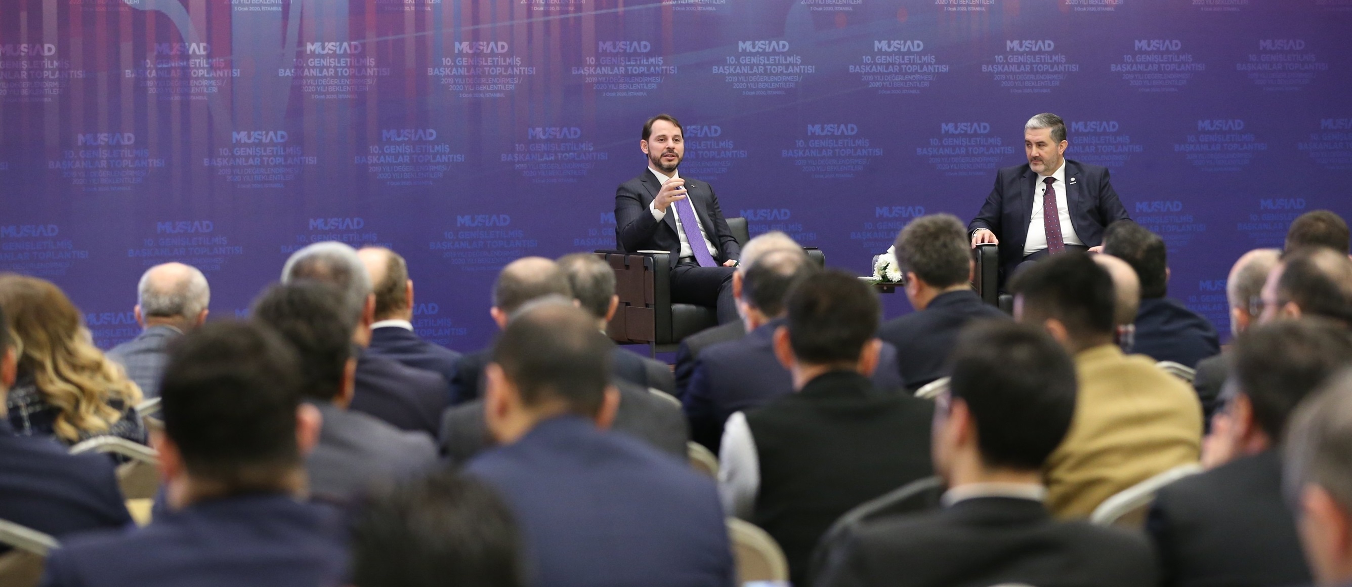 MÜSİAD GENİŞLETİLMİŞ BAŞKANLAR TOPLANTISI HAZİNE VE MALİYE BAKANI BERAT ALBAYRAK’IN KATILIMLARIYLA GERÇEKLEŞTİRİLDİ