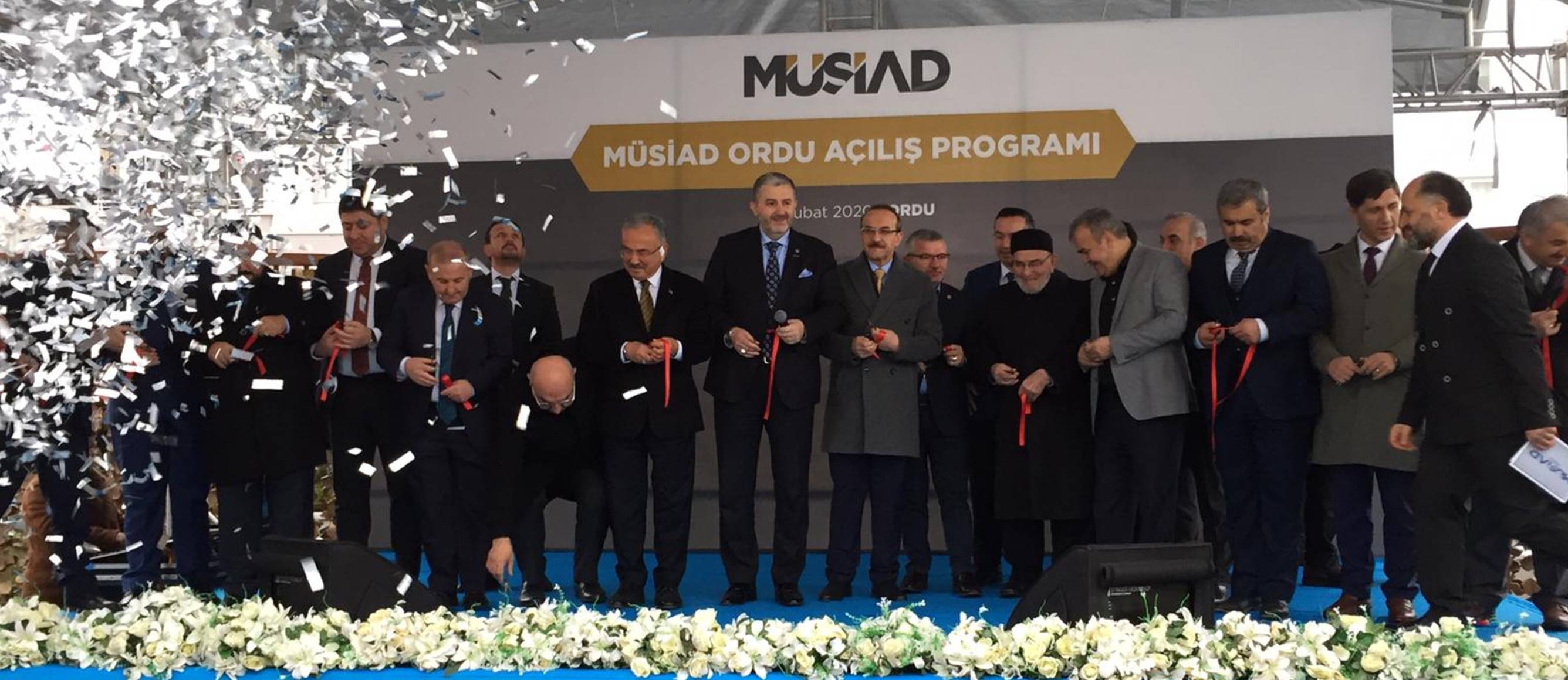 MÜSİAD ORDU ŞUBESİ YENİ HİZMET BİNASI AÇILIŞI GERÇEKLEŞTİRİLDİ
