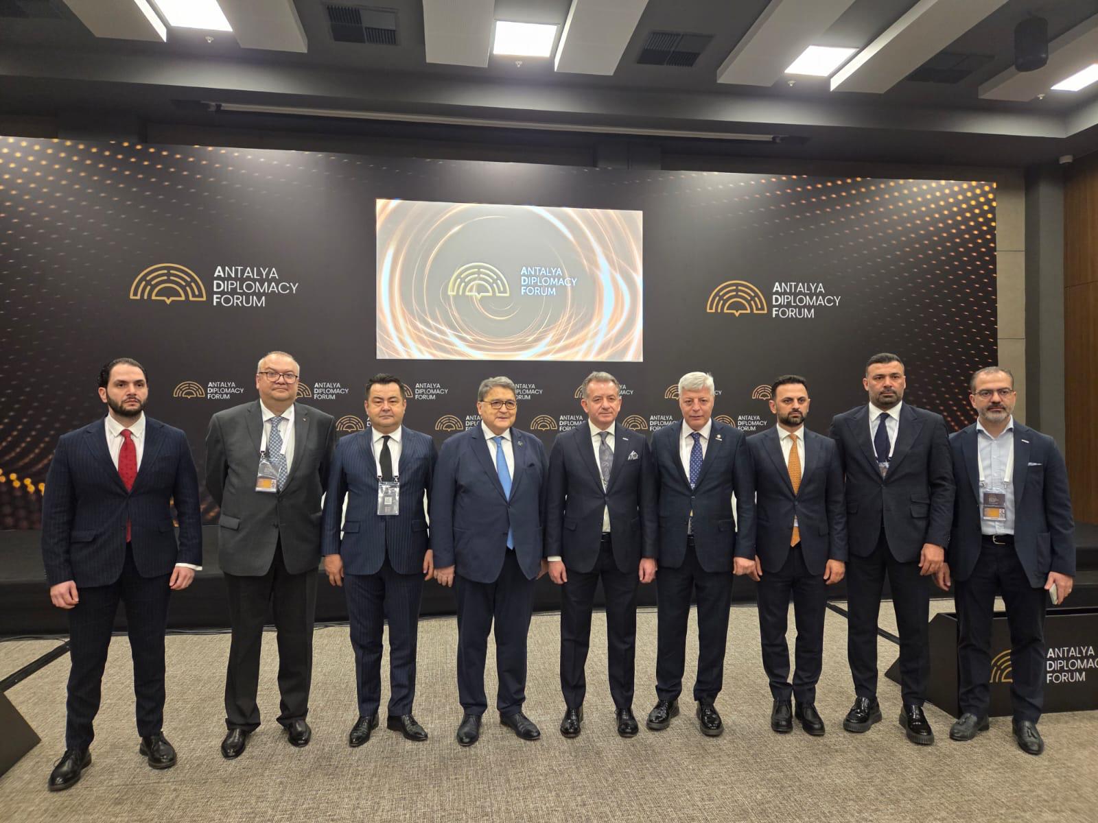 MÜSİAD ANTALYA DİPLOMASİ FORUMU’NA KATILIM SAĞLADI