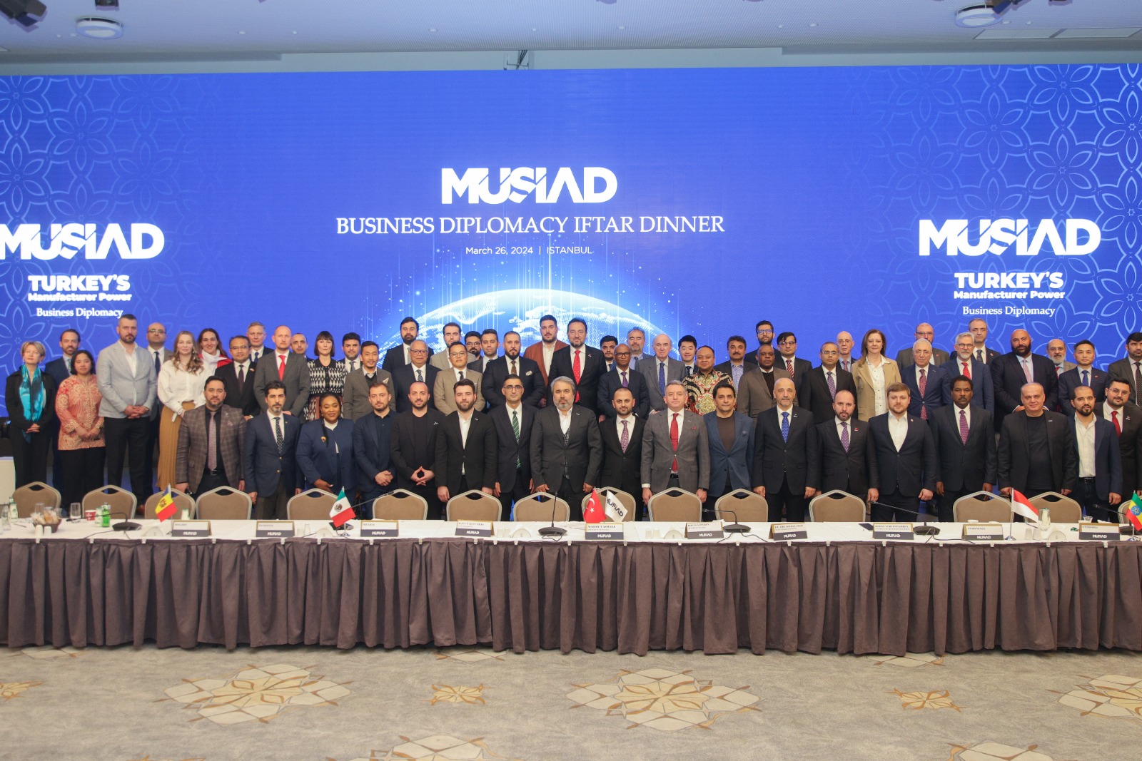 MÜSİAD 45 FARKLI ÜLKEDEN DİPLOMATA EV SAHİPLİĞİ YAPTI